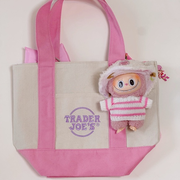Trader Joe's Pink Pastel Mini Bag Custom - Picture 7 of 7